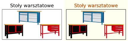 stoły warsztatowe, stoły ślusarskie